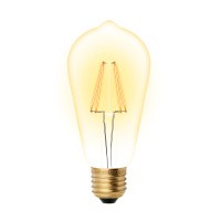 Лампа LED-ST64-5W/GOLDEN/E27 GLV22GO