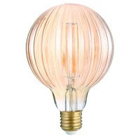 Лампа GLDEN-G95S-GR-8-230-E27-2700 золотая1/10/100