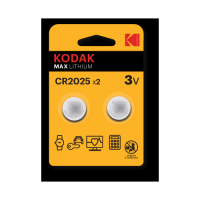 Батарейки Kodak CR2025-2BL MAX Lithium (60/240/43200) 2шт/уп