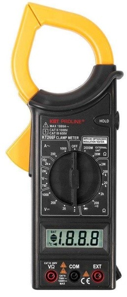Токовые клещи цифровые КТ 266F