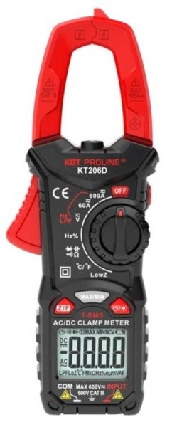 Токовые клещи цифровые КТ 206D