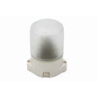 Светильник НББ 01-60-001 д/бани пластик/стекло IP65 Е27 60Вт 135х105х84, белый ЭРА