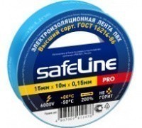 Изолента Safeline 15мм*10м синий
