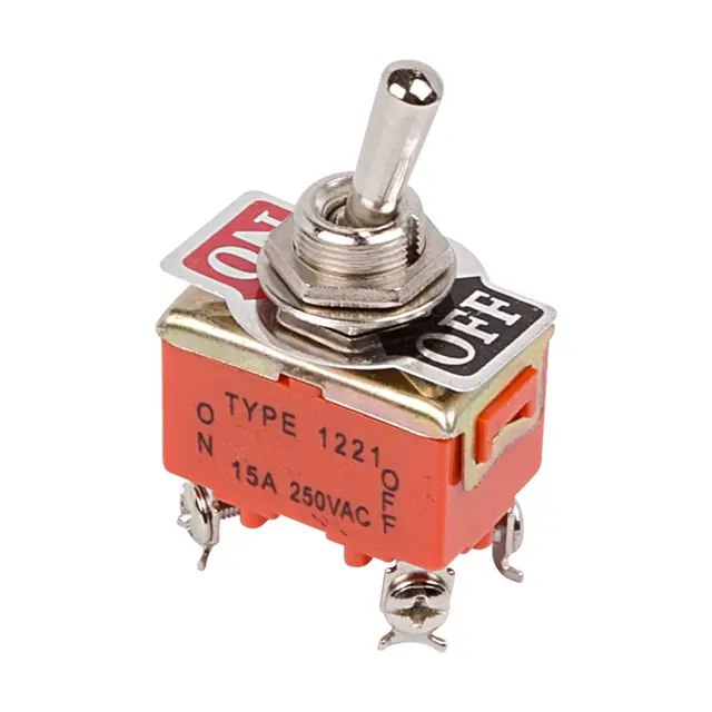 Тумблер 250V 15А (4c) ON-OFF двухполюсный  REXANT