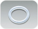 Уплотнительное кольцо излива смесителя "гусак"(рос.) D 12мм силикон