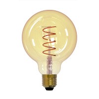 Лампа LED-G95-4W/GOLDEN/E27/CW GLV21GO