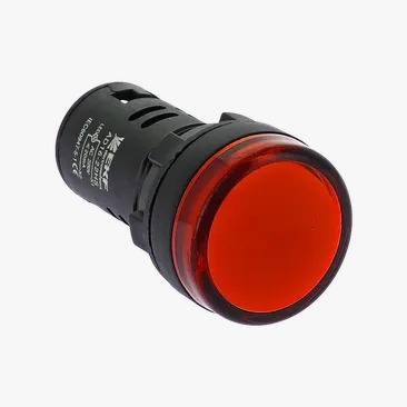 Лампа AD1622HS сигнальная красная EKF