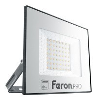 Прожектор LL-1000 FERON PRO 50W 6400K IP65 AC175-265V/50Hz, черный