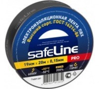 Изолента Safeline 19мм*20м черная