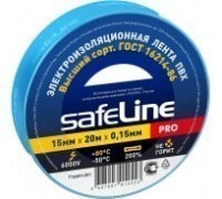 Изолента Safeline 15мм*20м синий