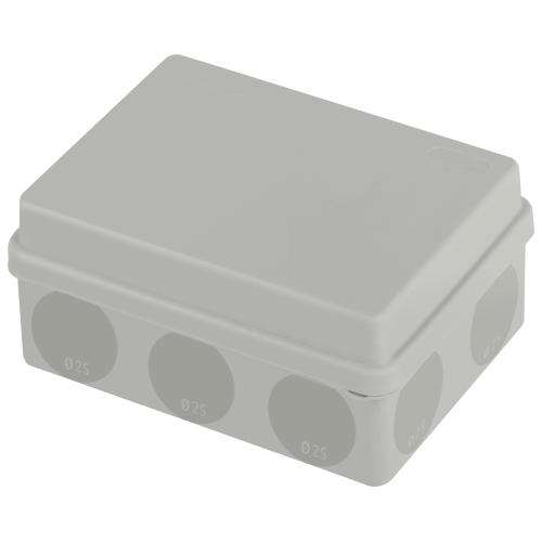 Распаячная коробка ЭРА KOR-150-110-70-11g-2MP двухкомпонентная HF стойкая к УФ 150х110х70мм серая пр