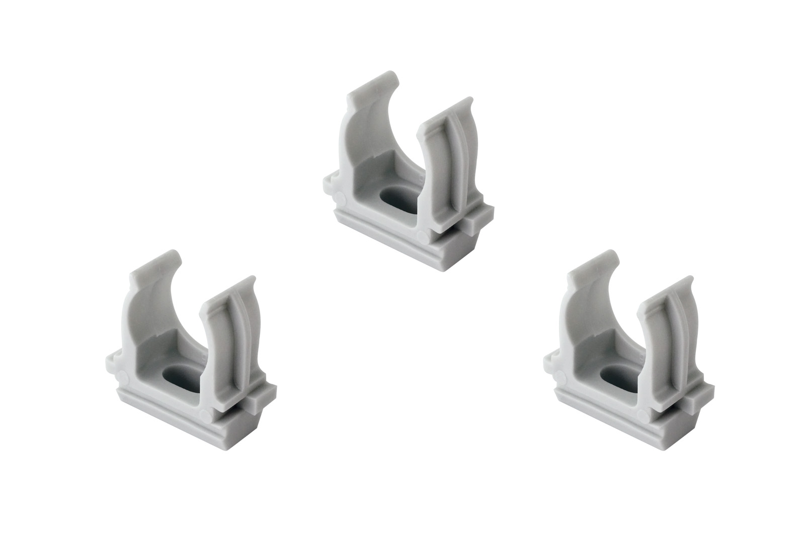 Крепеж-клипса ЭРА CLIP-20 для трубы cерая d20мм 100шт