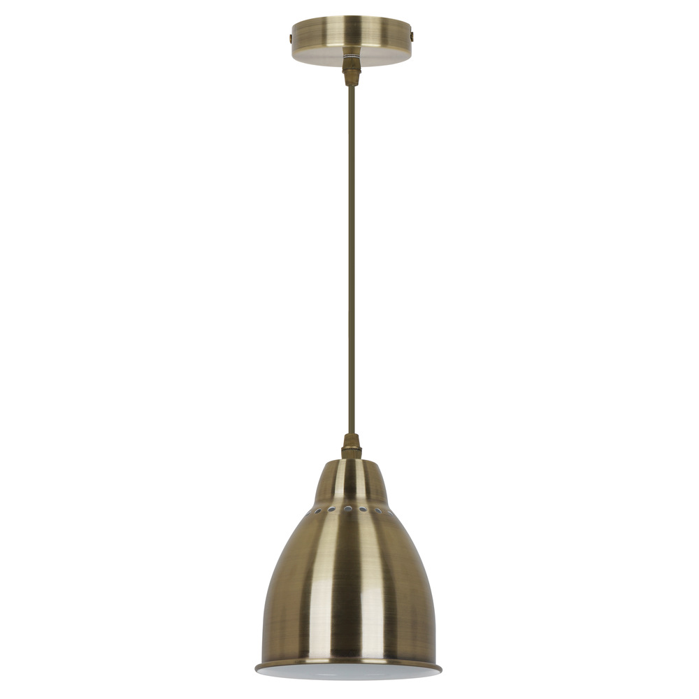 Светильник подвесной LOFT PL-430S-1 C59 60Вт, Е27, 230В, металл старинная медь
