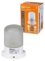 Светильник НПБ400 для сауны настенно-потолоч.белый IP54, 60Вт TDM
