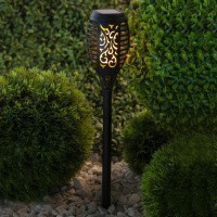 Светильник садовый ERASF020-33 Факел на солн.батарее, 49,5 см ЭРА