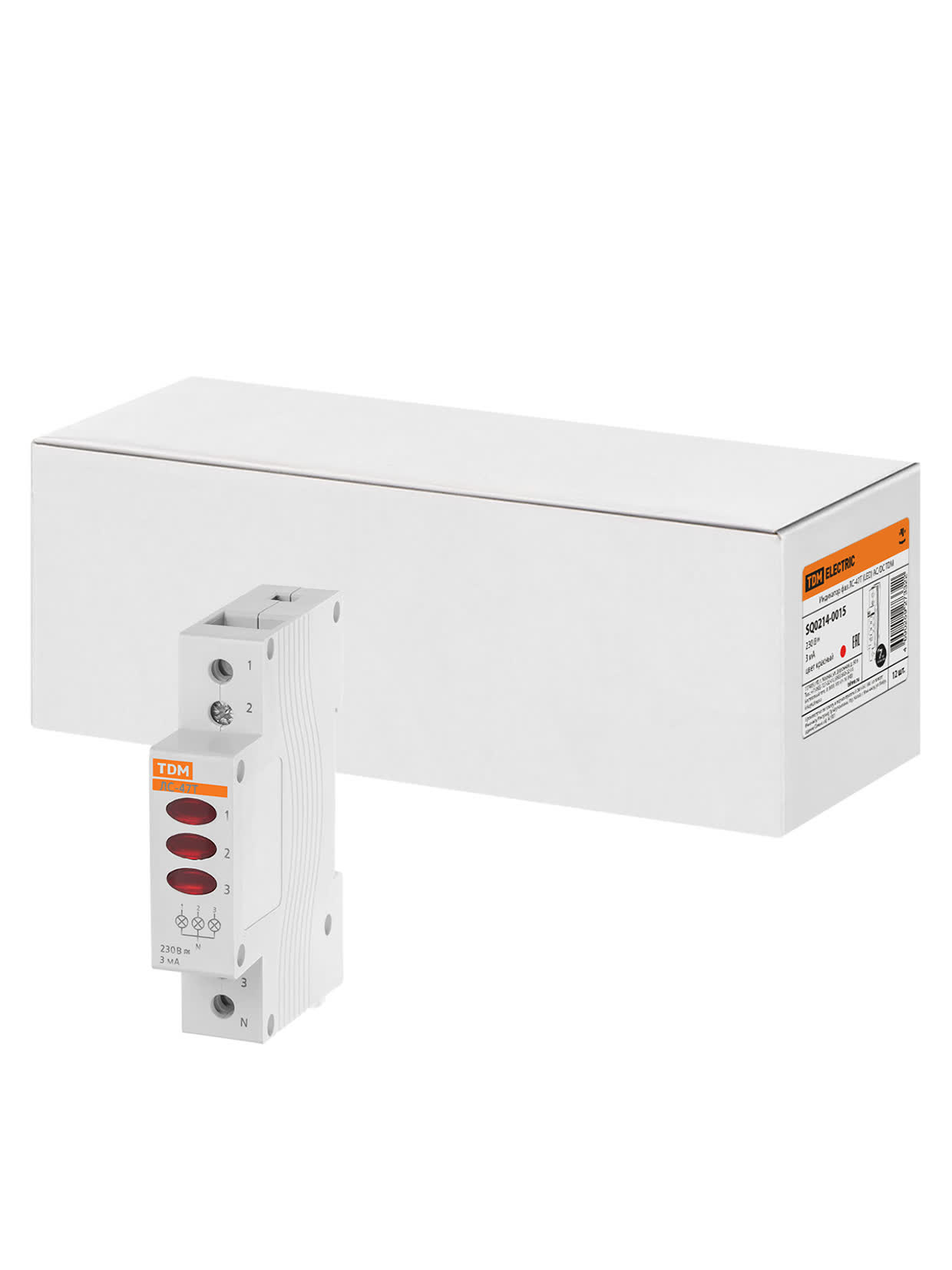 Индикатор фаз ЛС-47Т (LED) AC/DC TDM