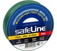 Изолента Safeline 19мм*25м зеленый