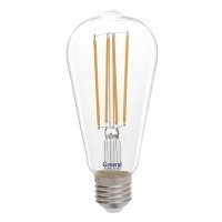 Лампа GLDEN-ST64S-10-230-E27-2700 1/10/100