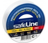 Изолента Safeline 19мм*20м белая