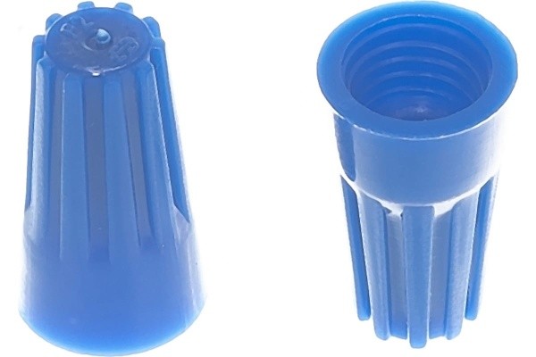 Зажим изолирующий СИЗ-2 (2,0-4,5мм) синий IN HOME(100шт)