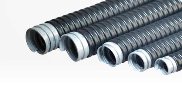 Металлорукав ЭРА MT-RZ-CPng-18-50p Р3-Ц-ПВХнг в ПВХ изоляции черный d18мм с зондом 50м